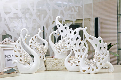 【歐式陶瓷工藝品 孔雀擺件 孔雀公主 廠家熱銷(xiāo)】?jī)r(jià)格,廠家,圖片,陶瓷工藝品,高新區(qū)景潮陶瓷店-